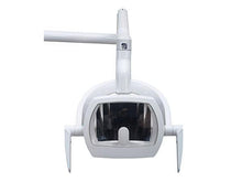 Cargar imagen en el visor de la galería, La lámpara operatoria LED es capaz de rotar en tres ejes y cuenta con interruptor manual e interruptor con sensor infrarrojos para el encendido, apagado y ajuste de la intensidad de la luz. Su mango se puede desmontar para limpiar y desinfectar la lámpara, y su distancia de iluminación vertical es de 700mm